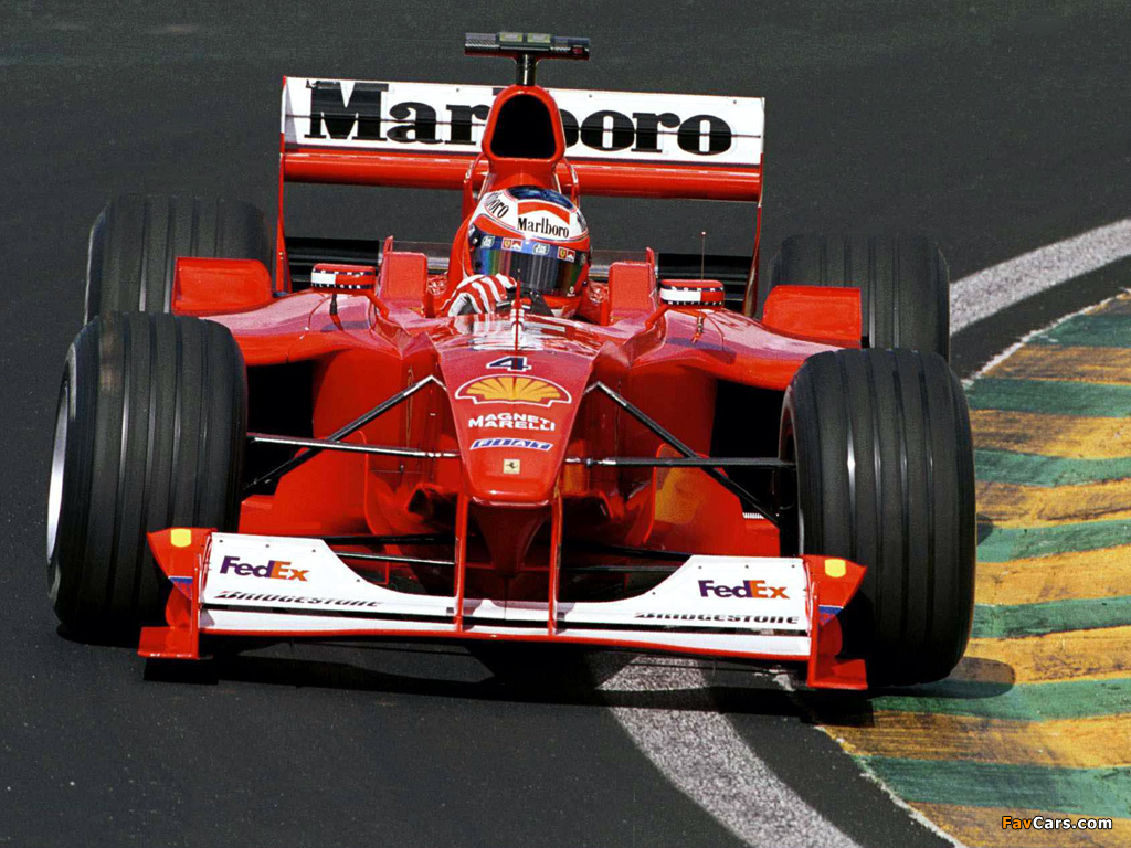 Scuderia Ferrari de Fórmula 1 de 2000 by www.favcars.com
