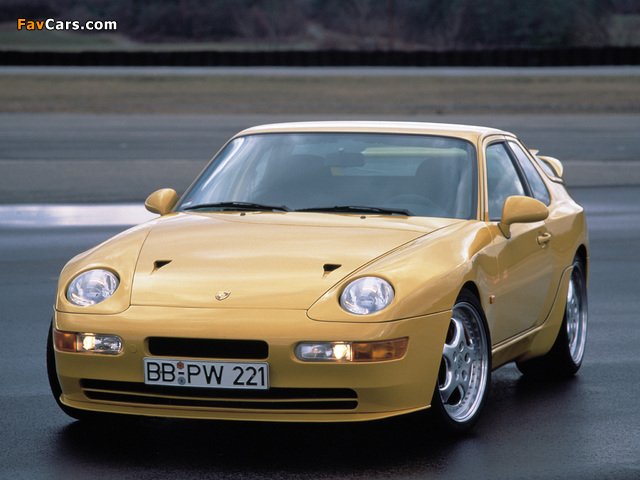 Porsche 968 Turbo S Coupe 1993–94 wallpapers (640 x 480)