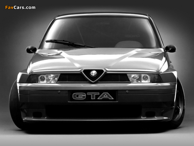 Alfa Romeo 155 GTA Concept SE053 (1992) wallpapers (640 x 480)