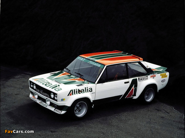Fiat Abarth 131 Rally Corsa (1976–1981) pictures (640 x 480)