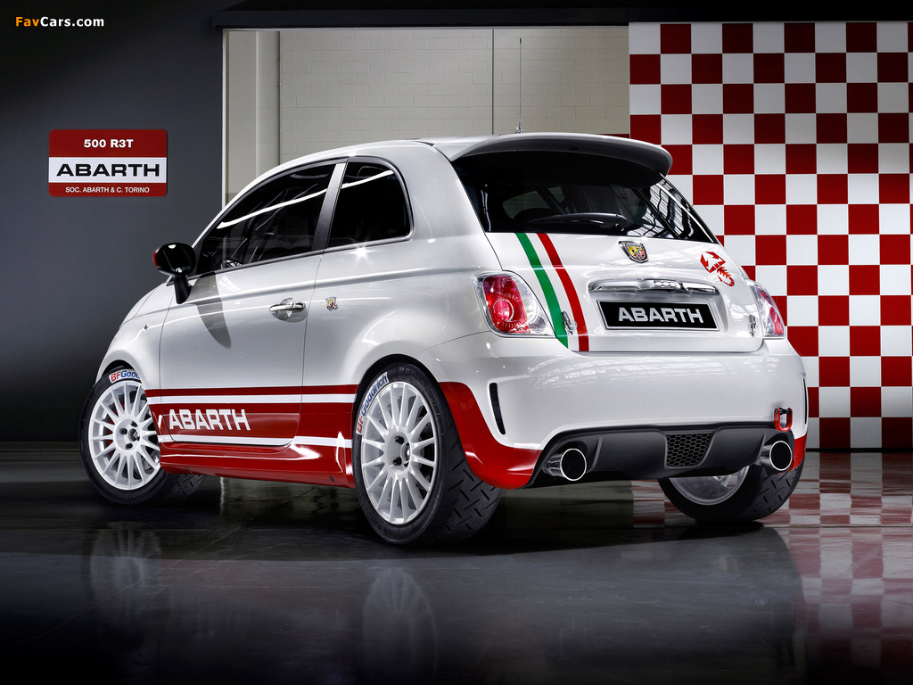 Abarth 500 R3T (2009) images (1024 x 768)