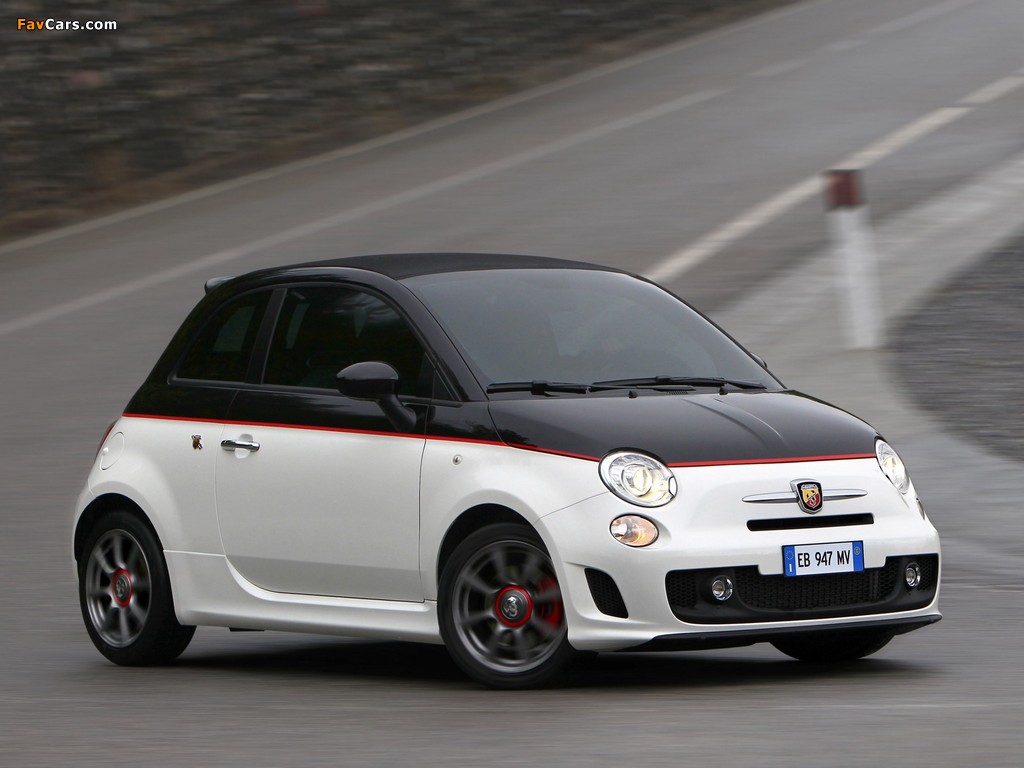 Abarth 500C (2010) wallpapers (1024 x 768)