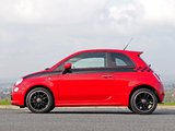 Fiat 500 TwinAir by Abarth UK-spec (2012) pictures