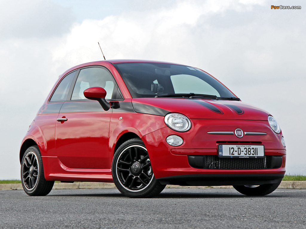 Fiat 500 TwinAir by Abarth UK-spec (2012) wallpapers (1024 x 768)