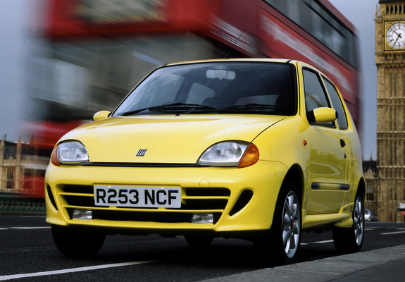 Fiat Seicento Sporting Abarth UK-spec (1998–2001) wallpapers