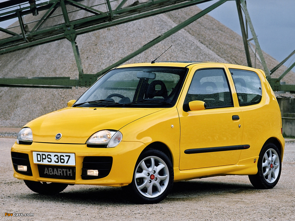 Pictures of Fiat Seicento Sporting Abarth UK-spec (2001–2004) (1024 x 768)