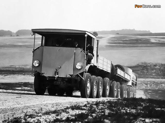 Pictures of AEC Matador 8x8 Goverment Roadtrain Concept (1934) (640 x 480)