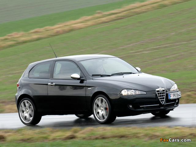 Pictures of Alfa Romeo 147 Quadrifoglio Verde 937A (2008–2009) (640 x 480)
