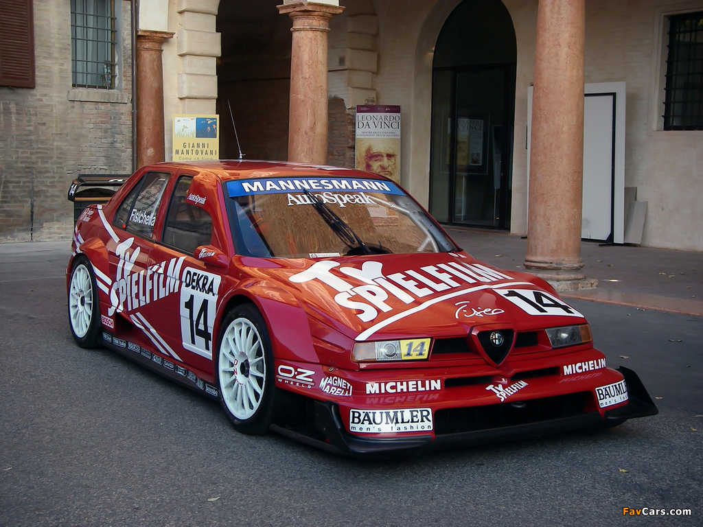Alfa Romeo 155 2.5 V6 TI DTM SE062 (1995) images (1024 x 768)