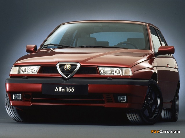Alfa Romeo 155 2.5 V6 167 (1995–1996) wallpapers (640 x 480)