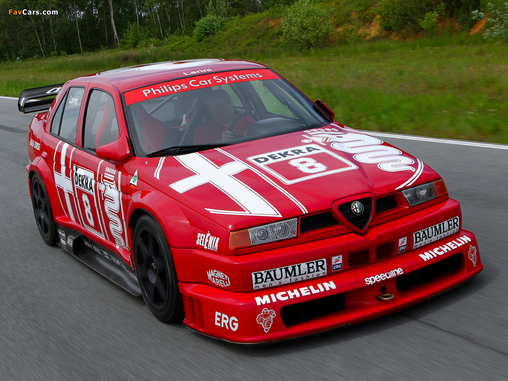 Pictures of Alfa Romeo 155 2.5 V6 TI DTM SE052 (1993) (1024 x 768)