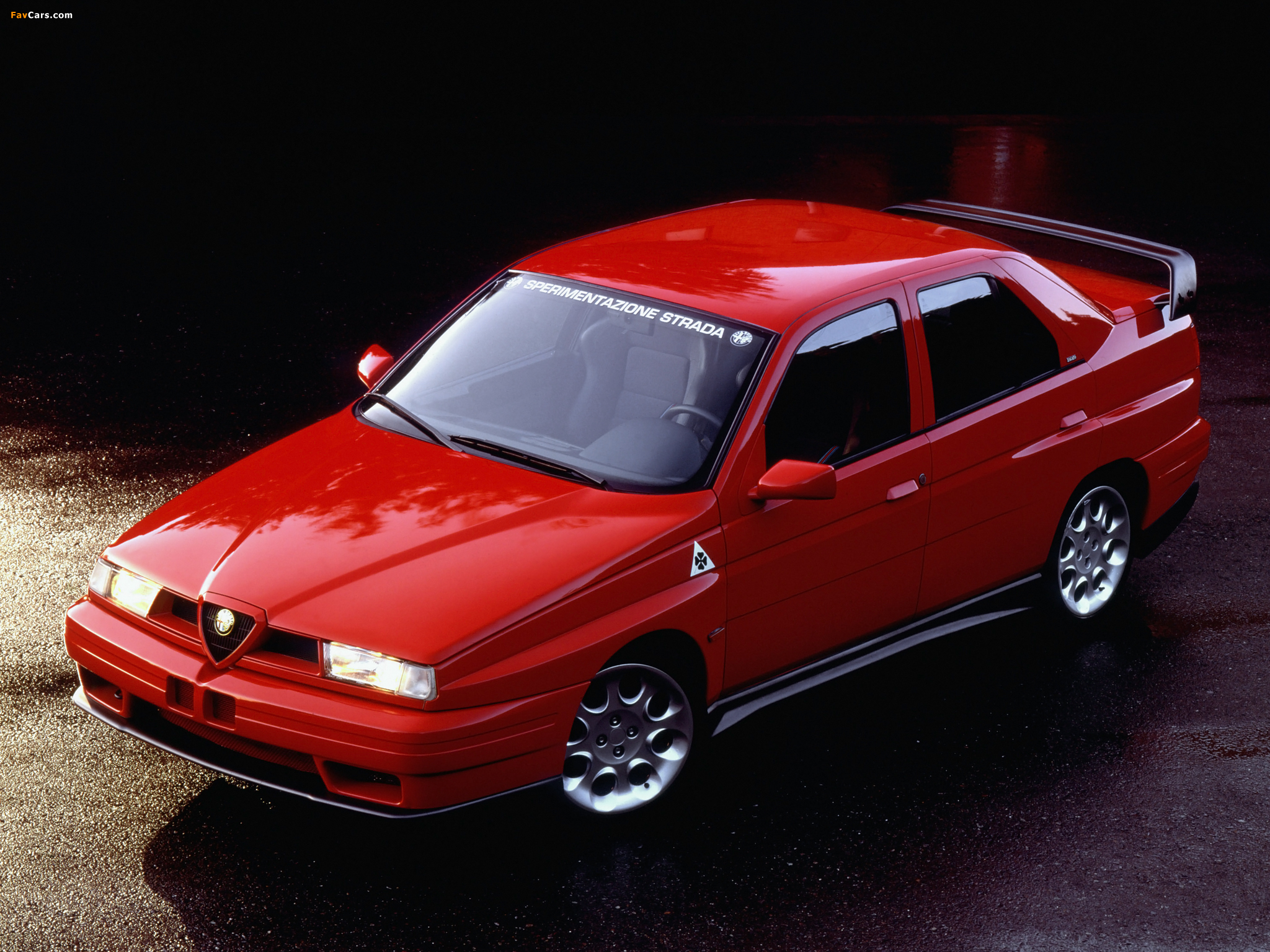 Alfa Romeo 155 TI.Z Sperimentazione Strada 167 (1993) wallpapers (2048 x 1536)