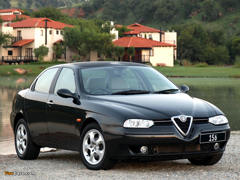 Alfa Romeo 156 ZA-spec 932A (2002–2003) photos (800 x 600)