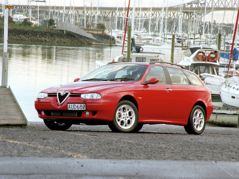 Alfa Romeo 156 Sportwagon AU-spec 932B (2002–2003) pictures (800 x 600)