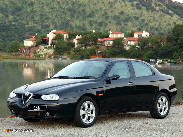 Alfa Romeo 156 ZA-spec 932A (2002–2003) pictures (640 x 480)