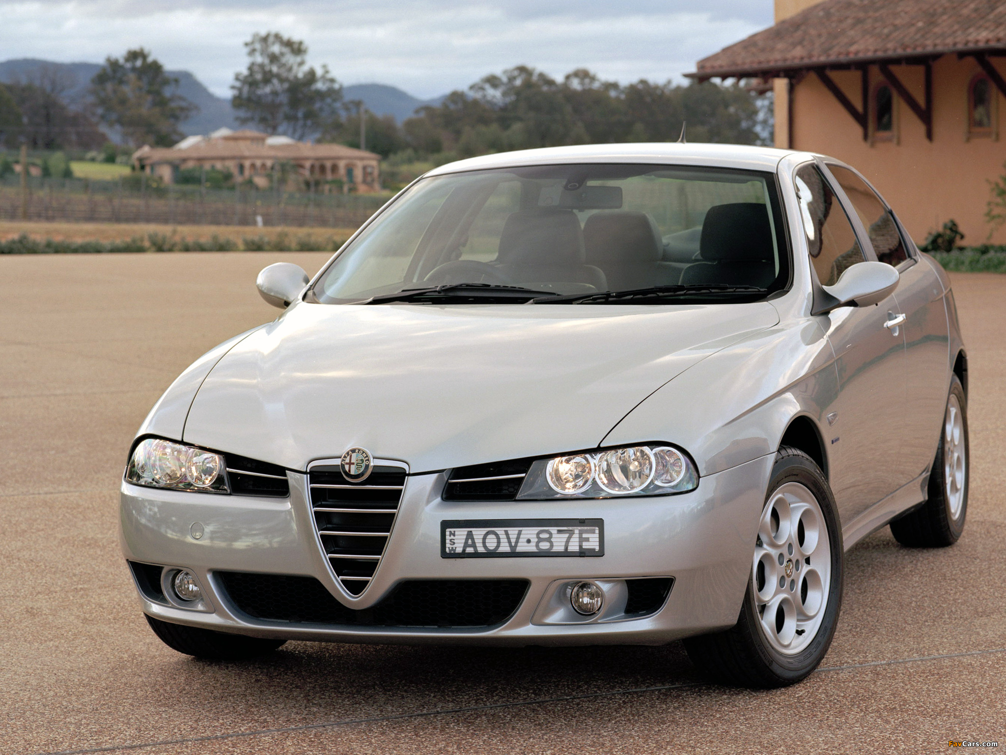 Alfa Romeo 156 2.5 V6 AU-spec 932A (2003–2005) photos (2048 x 1536)