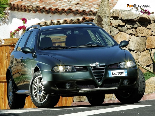 Alfa Romeo 156 Crosswagon Q4 932B (2004–2007) photos (640 x 480)