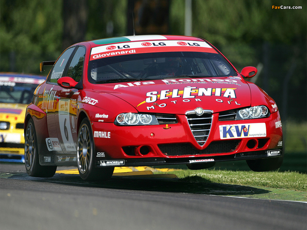 Alfa Romeo 156 Super 2000 SE107 (2004–2007) photos (1024 x 768)