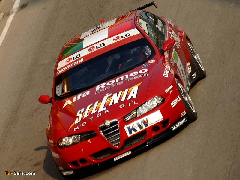 Alfa Romeo 156 Super 2000 SE107 (2004–2007) wallpapers (800 x 600)
