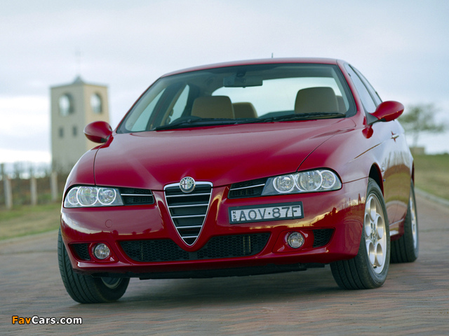 Images of Alfa Romeo 156 2.5 V6 AU-spec 932A (2003–2005) (640 x 480)