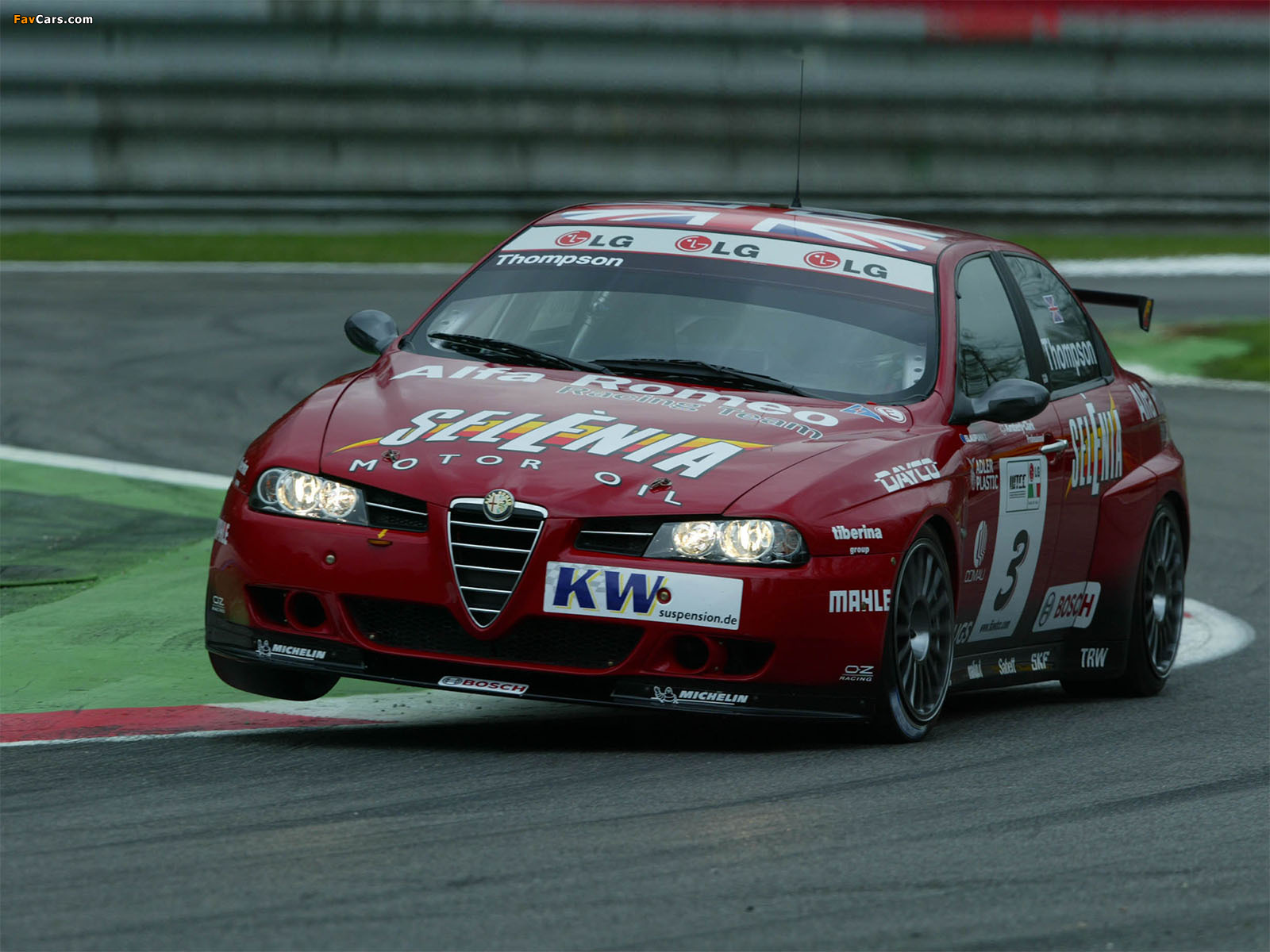 Images of Alfa Romeo 156 Super 2000 SE107 (2004–2007) (1600 x 1200)