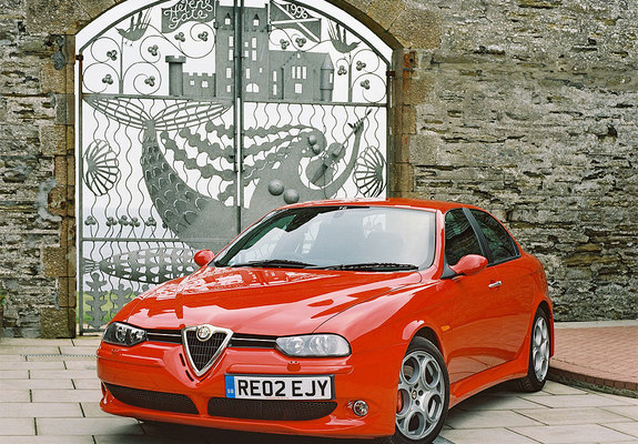 Photos of Alfa Romeo 156 GTA UK-spec 932A (2002–2005)