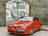 Photos of Alfa Romeo 156 GTA UK-spec 932A (2002–2005)