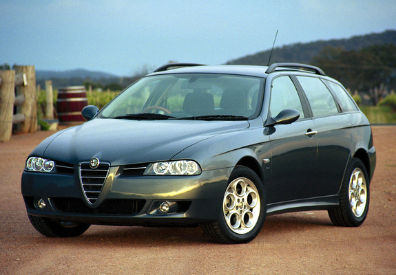 Pictures of Alfa Romeo 156 Sportwagon AU-spec 932B (2003–2005)