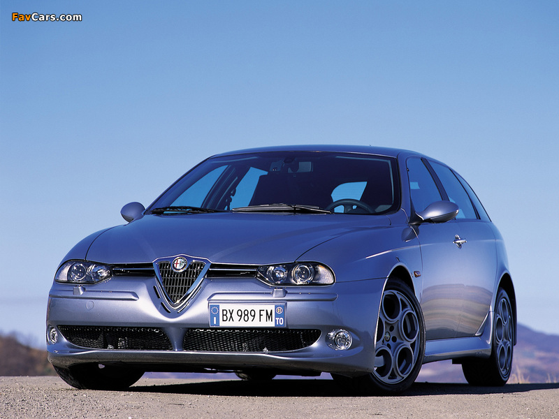 Alfa Romeo 156 Sportwagon GTA 932B (2002–2005) wallpapers (800 x 600)