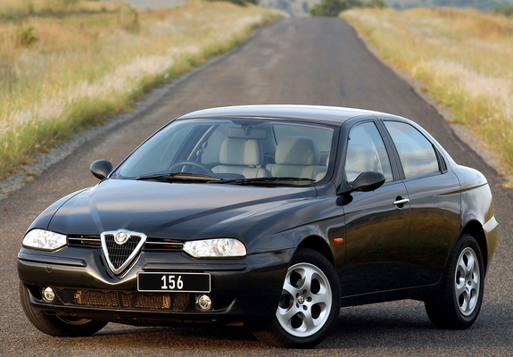 Alfa Romeo 156 ZA-spec 932A (2002–2003) wallpapers