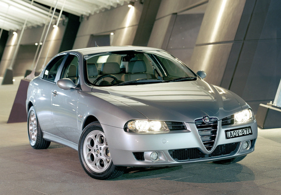 Alfa Romeo 156 2.5 V6 AU-spec 932A (2003–2005) wallpapers