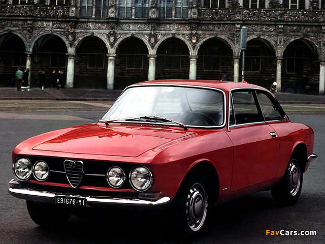 Alfa Romeo 1750 GT Veloce 105 (1967–1970) photos (640 x 480)