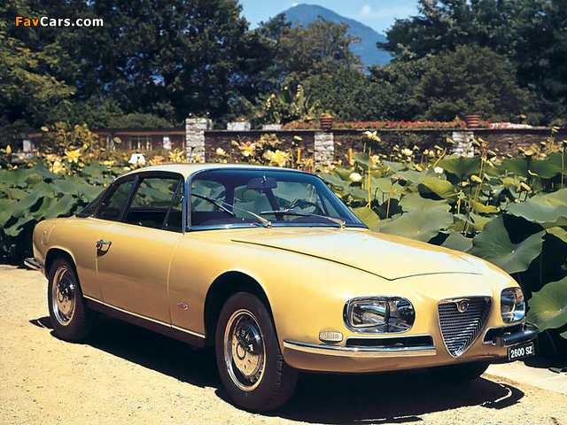 Images of Alfa Romeo 2600 SZ 106 (1965–1967) (640 x 480)