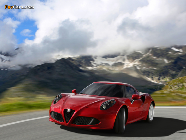 Alfa Romeo 4C Worldwide (960) 2013 images (640 x 480)