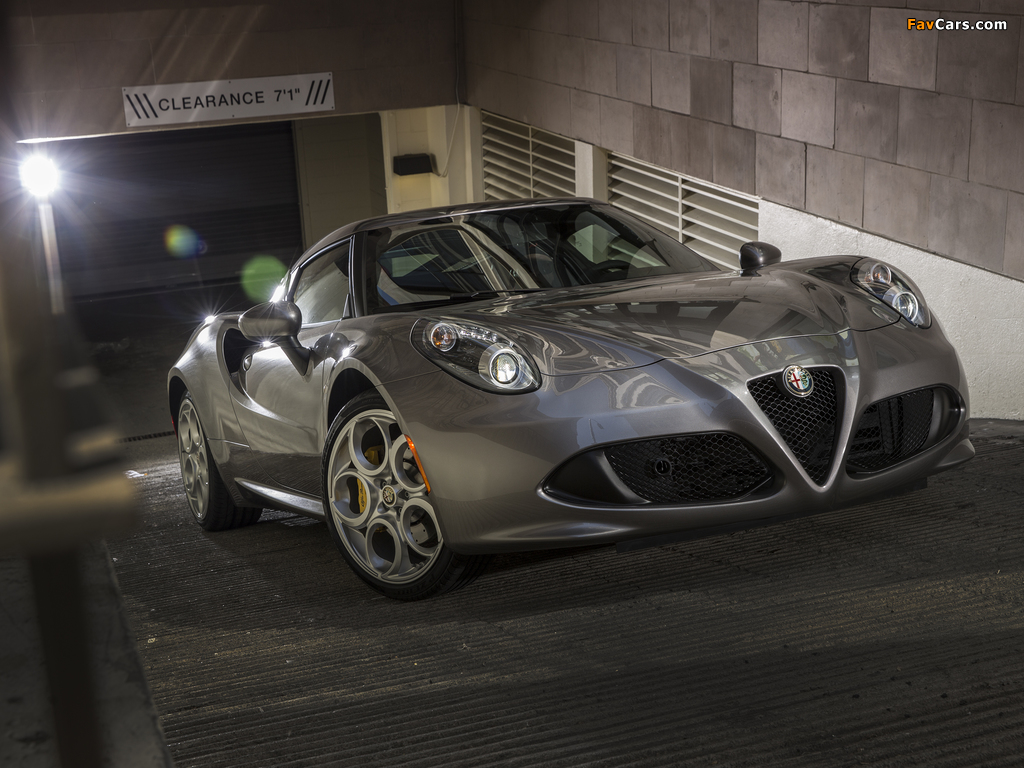 Alfa Romeo 4C North America (960) 2014 photos (1024 x 768)