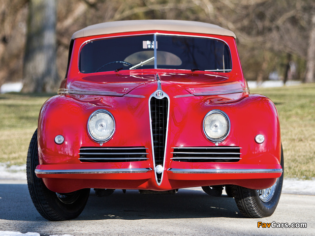 Alfa Romeo 6C 2500 Sport Cabriolet (1942) pictures (640 x 480)