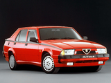 Alfa Romeo 75 1.8i Turbo Quadrifoglio Verde 162B (1988–1991) wallpapers