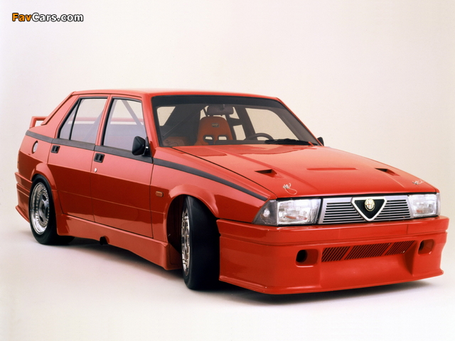 Alfa Romeo 75 1.8 Turbo TCC Prototipo 162B (1987) wallpapers (640 x 480)