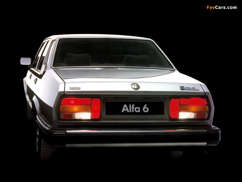 Alfa Romeo Alfa 6 119 (1983–1987) wallpapers (800 x 600)