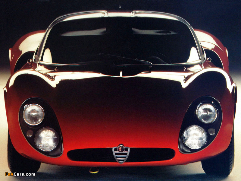 Alfa Romeo Tipo 33 Stradale Prototipo (1967) wallpapers (800 x 600)