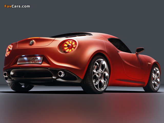 Photos of Alfa Romeo 4C Concept 970 (2011) (640 x 480)
