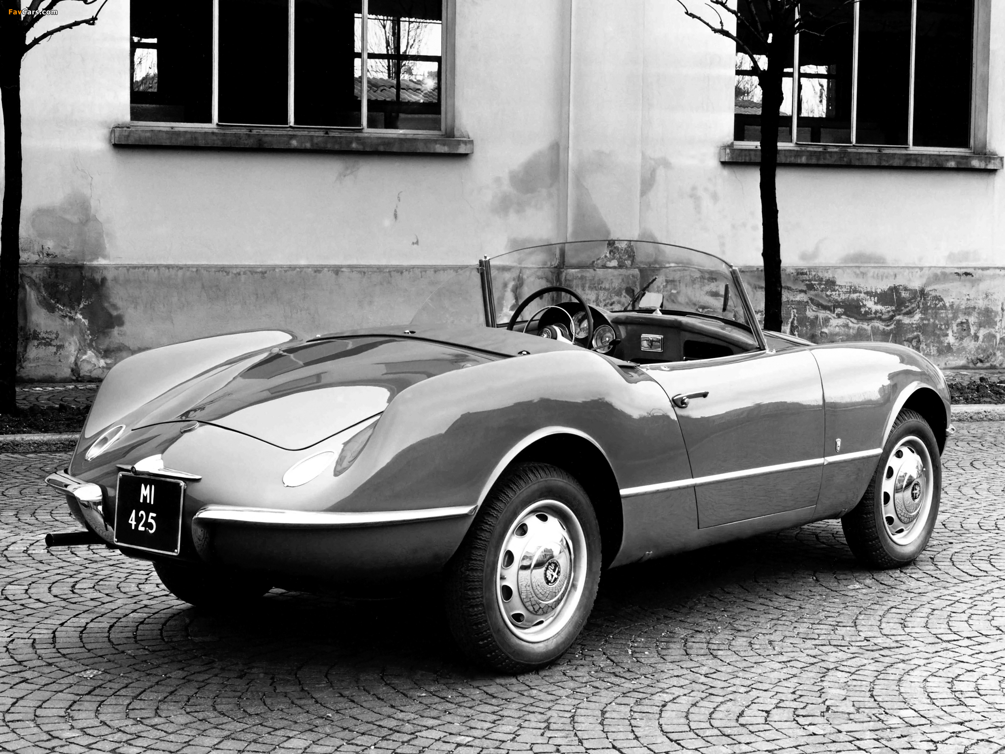 Pictures of Alfa Romeo Giulietta Sprint Spider Prototipo 002 750 (1955) (2048 x 1536)