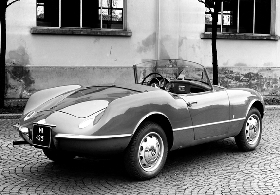 Pictures of Alfa Romeo Giulietta Sprint Spider Prototipo 002 750 (1955)