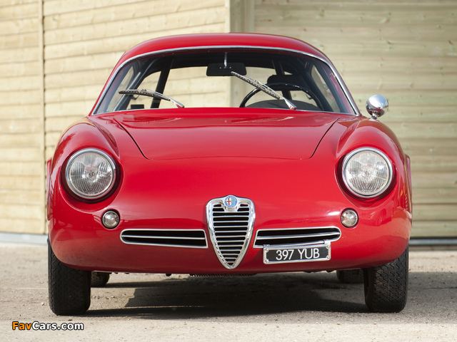 Photos of Alfa Romeo Giulietta SZ Coda Tronca 101 (1961–1963) (640 x 480)