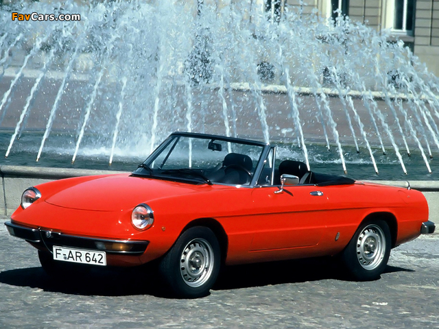 Alfa Romeo Spider Junior 105 (1972–1977) images (640 x 480)