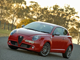 Images of Alfa Romeo MiTo Quadrifoglio Verde AU-spec 955 (2010–2011)