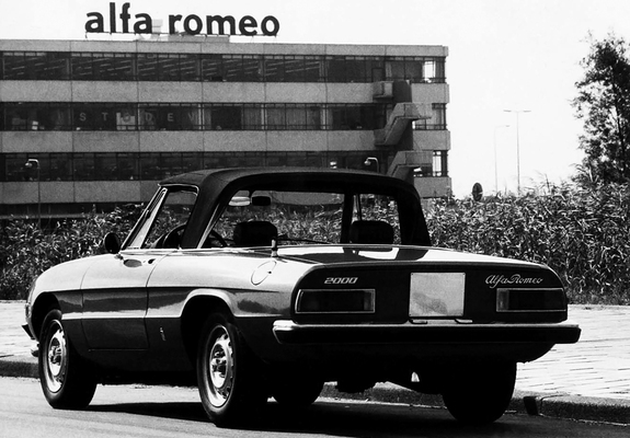 Pictures of Alfa Romeo 2000 Spider Veloce 105 (1971–1983)