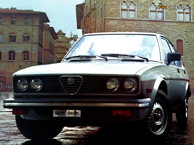 Images of Alfa Romeo Sport Sedan 116 (1978–1981) (640 x 480)