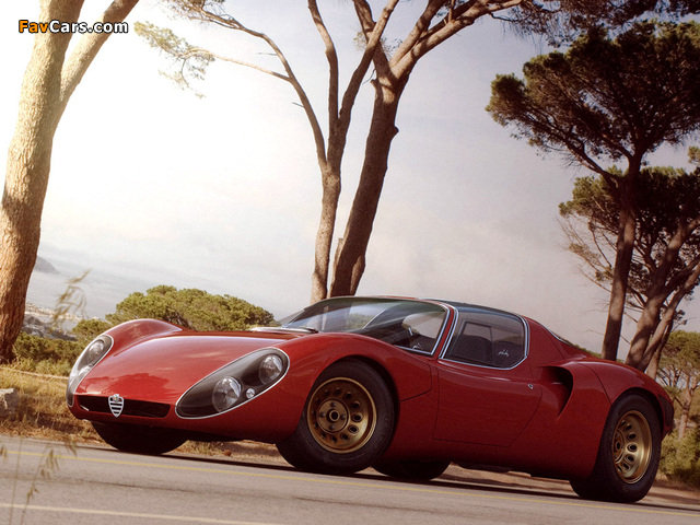 Alfa Romeo Tipo 33 Stradale Prototipo (1967) pictures (640 x 480)