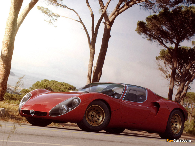 Alfa Romeo Tipo 33 Stradale Prototipo (1967) pictures (800 x 600)